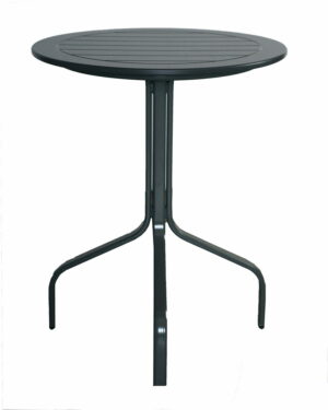 30" Rd Counter and Bar Table with Aluminum base
