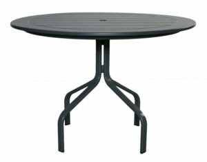 42" RD Dining Table with aluminum base
