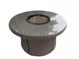 Bonita Collection - 42" Round Java FIre Table (avail in 2 colors)