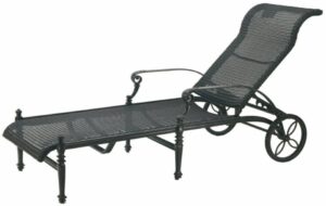 Grand Terrace Collection - Woven Chaise Lounge 29"  x 84" x 47"