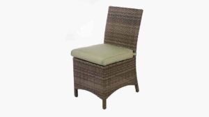 Bonita Collection - Armless Dining Chair in Willow 18" x 22" x 35"