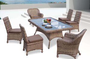 Captiva Collection - Dining Set with 42"x 72" table