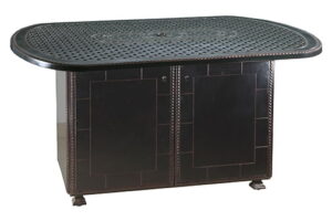Grand Terrace Collection - 52"x 72" Counter Height Fire Table