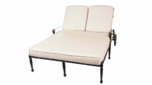 Grand Terrace Collection - Double chaise Lounge 53" x 79" x 44"