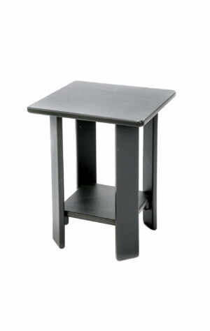 Hampton Square End Table Charcoal