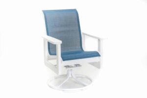 Swivel Sling Dining Chair 26" x 29" x 35"