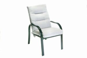 Aluminum Kona Cushion Dining Chair 24" x 30" x 39"