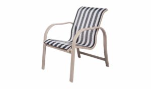 Aluminum Kona Sling Dining Chair 24" x 26" x 33"
