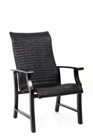 Newport Wicker Sling Dining Chair 26" x 32" x 42"